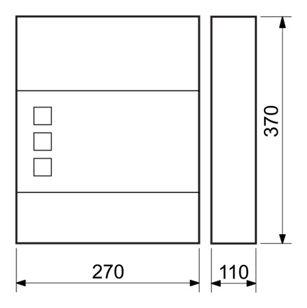 Skrzynka pocztowa RICHTER BK.525.G.AM (matowy antracyt)