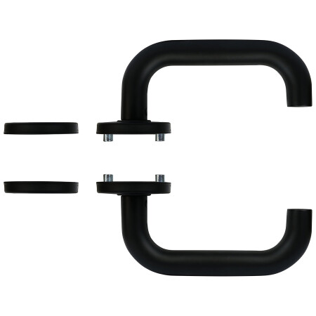 Okucia drzwiowe RICHTER RK.U-FORM (czarne)