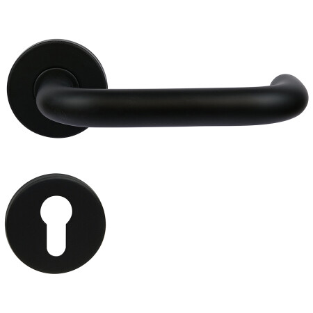 Okucia drzwiowe RICHTER RK.U-FORM (czarne)