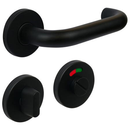 Okucia drzwiowe RICHTER RK.U-FORM (czarne)