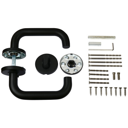 Okucia drzwiowe RICHTER RK.U-FORM (czarne)