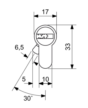 Cylinder bezpieczeństwa RICHTER EURO XSTAR R4