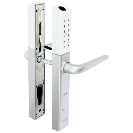 Richter digital door handle DH.S3B-C.STR (silver)