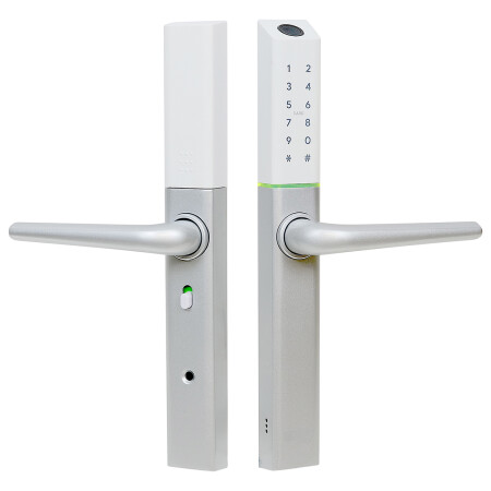 Richter digital door handle DH.S3B.STR (silver)