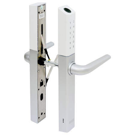 Richter digital door handle DH.S3B.STR (silver)