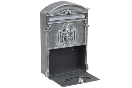 Skrzynka pocztowa RICHTER BK.301.SP (srebrna malowana proszkowo)