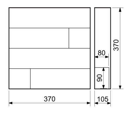 Skrzynka pocztowa RICHTER BK.932.AM (matowy antracyt)