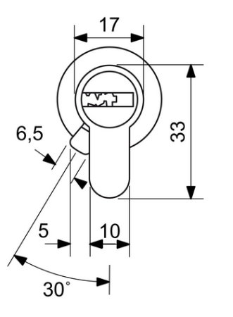 WYPRZEDAŻ RICHTER EURO XSTAR RC4 wkładka cylindryczna zabezpieczająca - EXR.K50/60.NI
